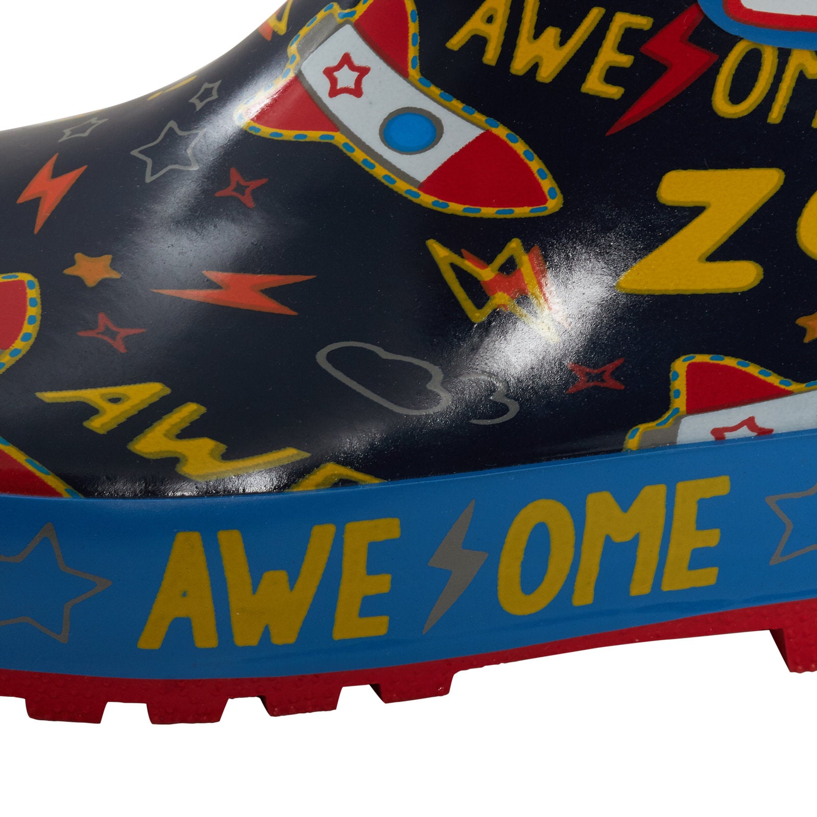Peppa Pig George Pig Space Astronaut Rubber Wellington Boots Kids Snow Wellies