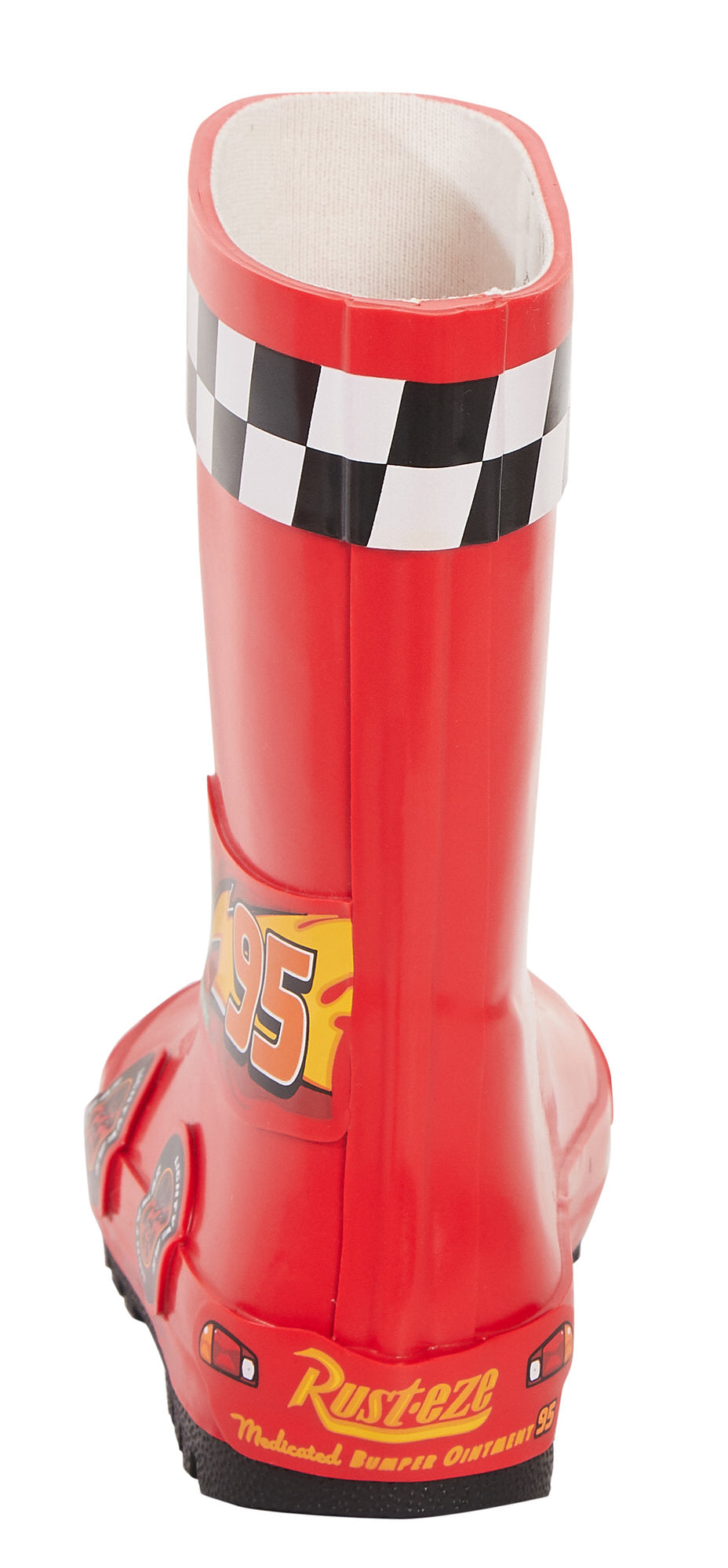 Disney Cars Wellies 3D Lightning McQueen Rubber Wellington Boots Boys Rain Boots