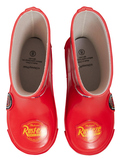 Disney Cars Wellies 3D Lightning McQueen Rubber Wellington Boots Boys Rain Boots