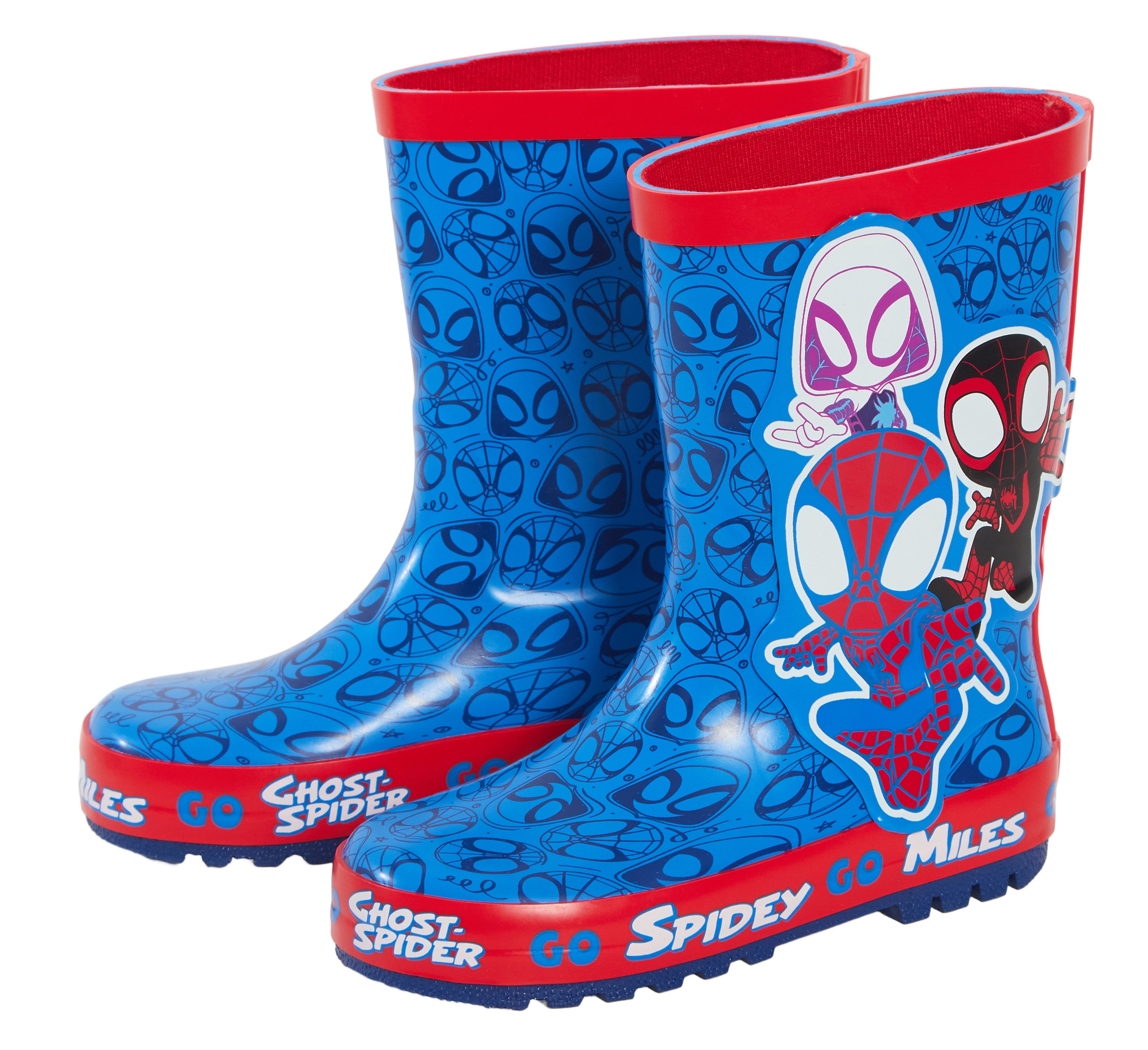 Spidey and His Amazing Friends Wellies Rubber Wellington Boots Rain Snow Wellies