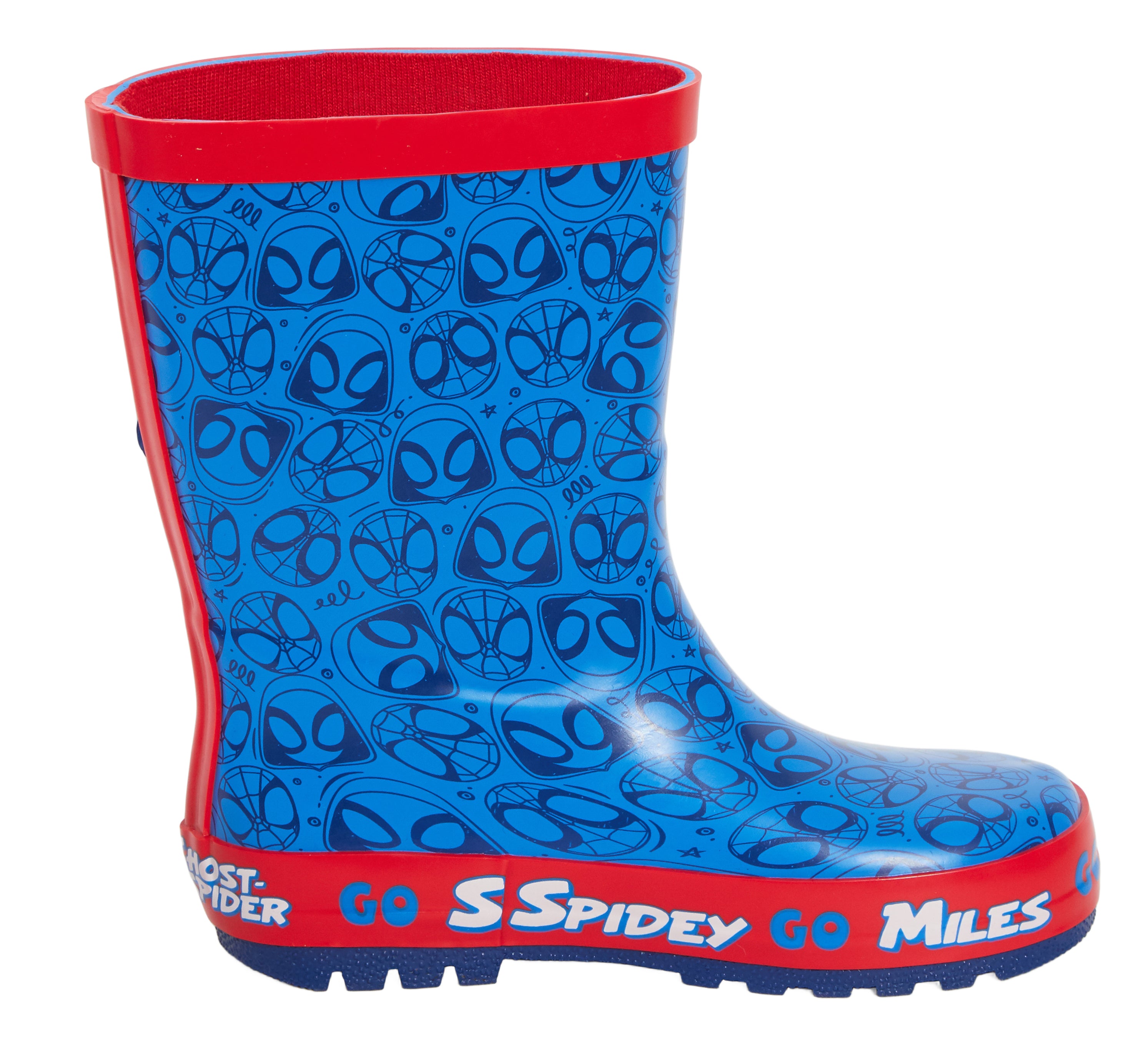 Spidey and His Amazing Friends Wellies Rubber Wellington Boots Rain Snow Wellies