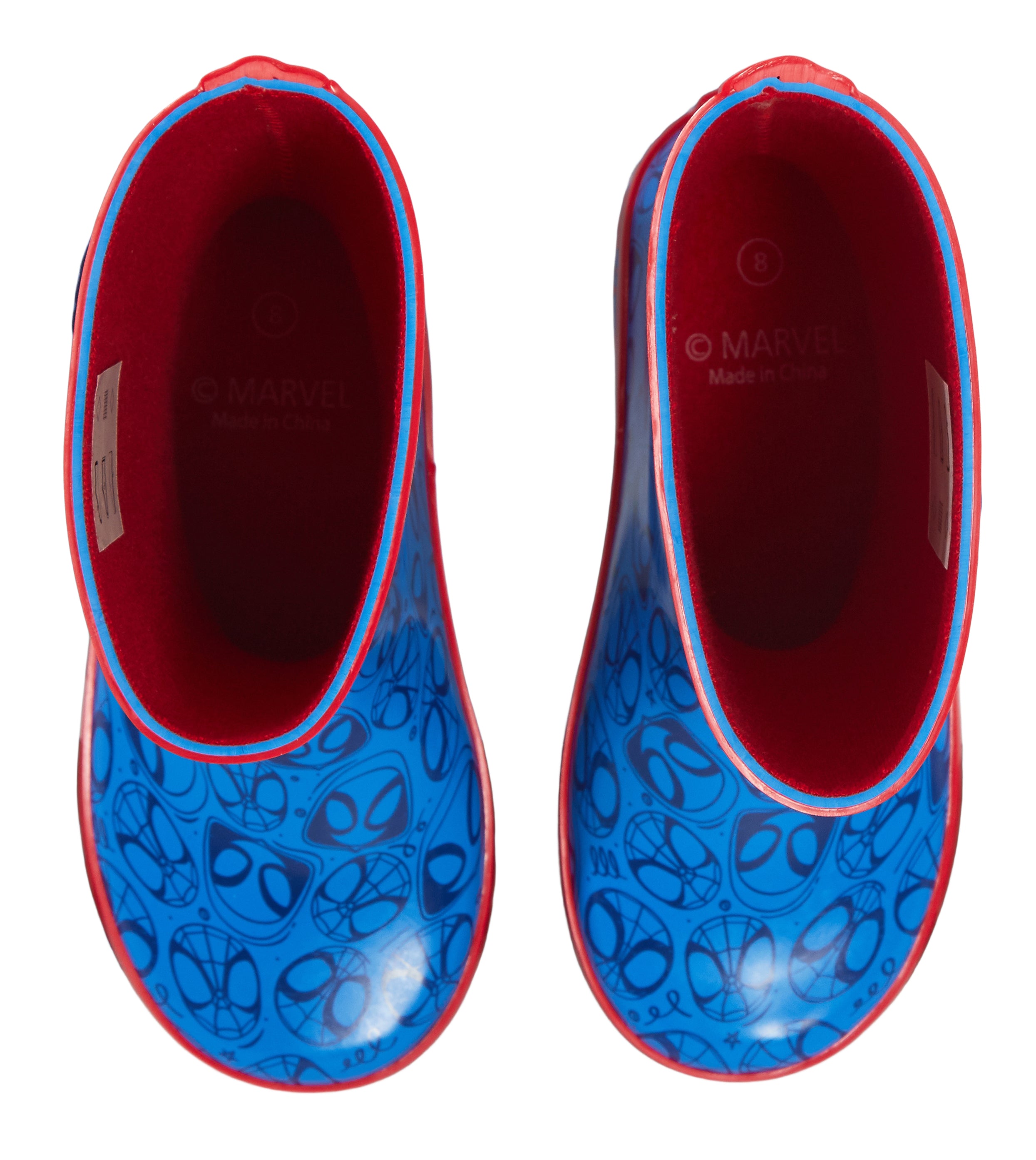 Spidey and His Amazing Friends Wellies Rubber Wellington Boots Rain Snow Wellies