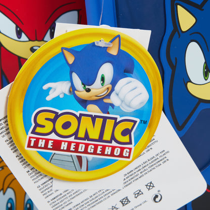 Sonic The Hedgehog Wellies Rubber Wellington Boots For Kids Rain Snow Wellies