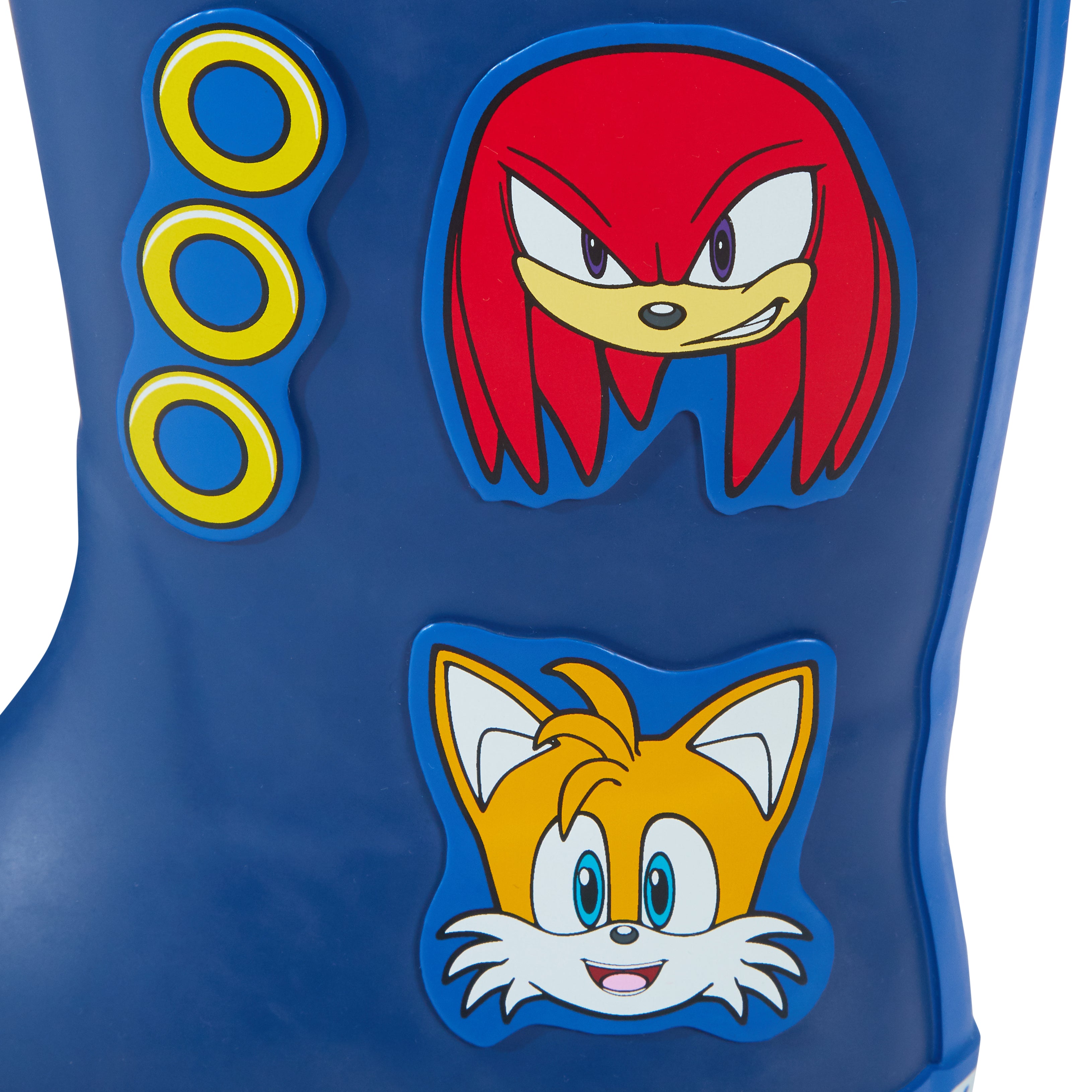 Sonic The Hedgehog Wellies Rubber Wellington Boots For Kids Rain Snow Wellies