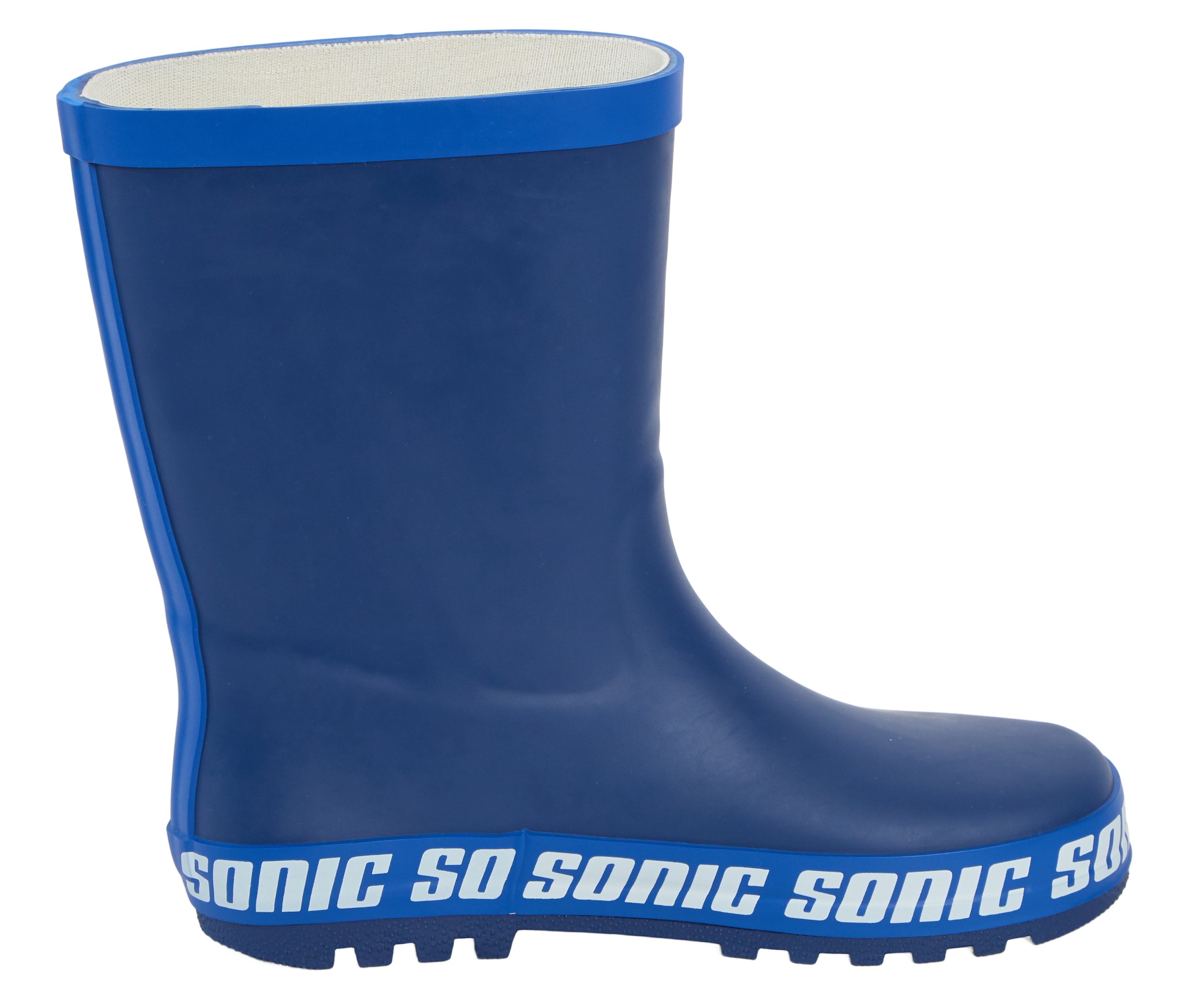 Sonic The Hedgehog Wellies Rubber Wellington Boots For Kids Rain Snow Wellies