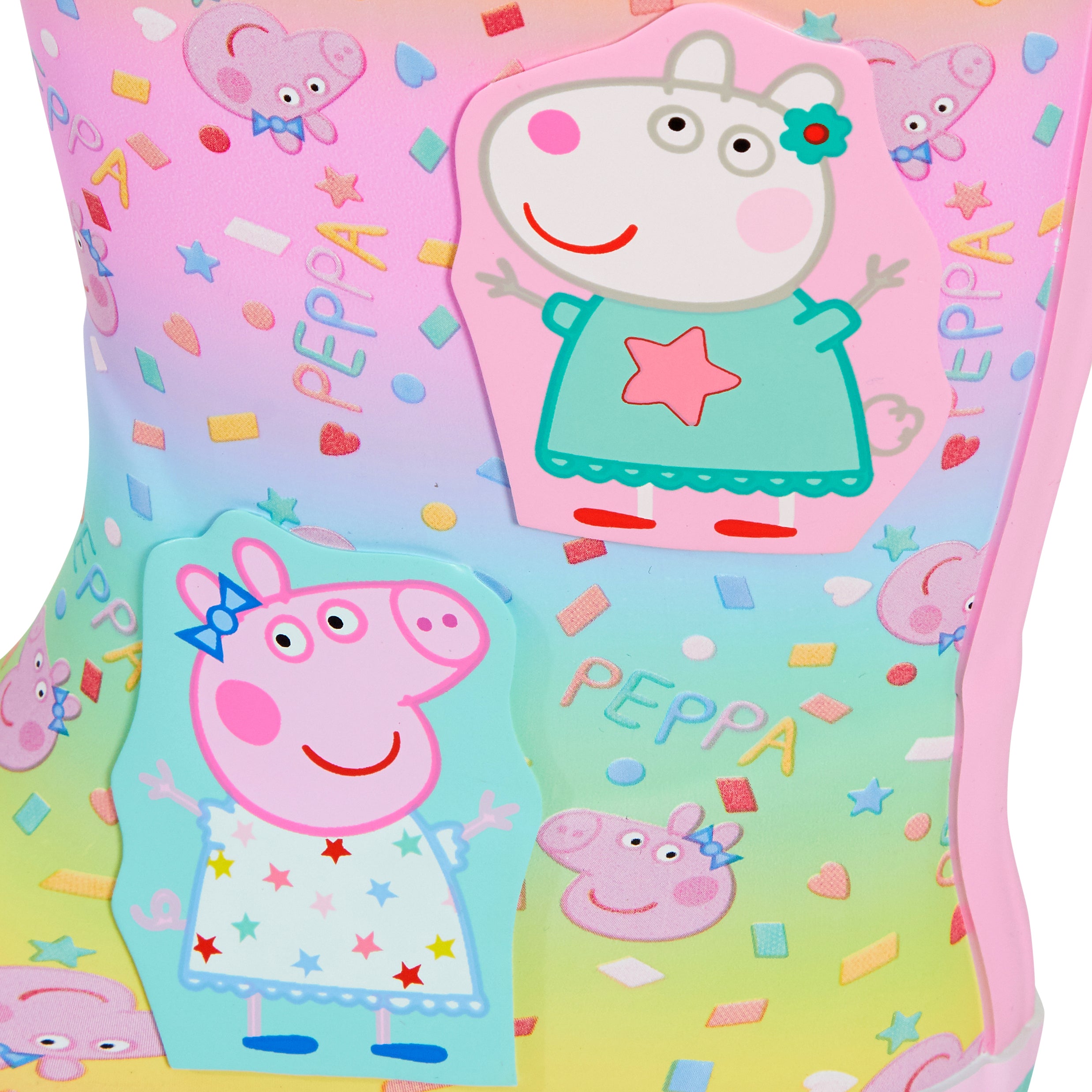 Peppa Pig Wellies Suzy Sheep Rubber Wellington Boots Snow Wellys Girls Boots