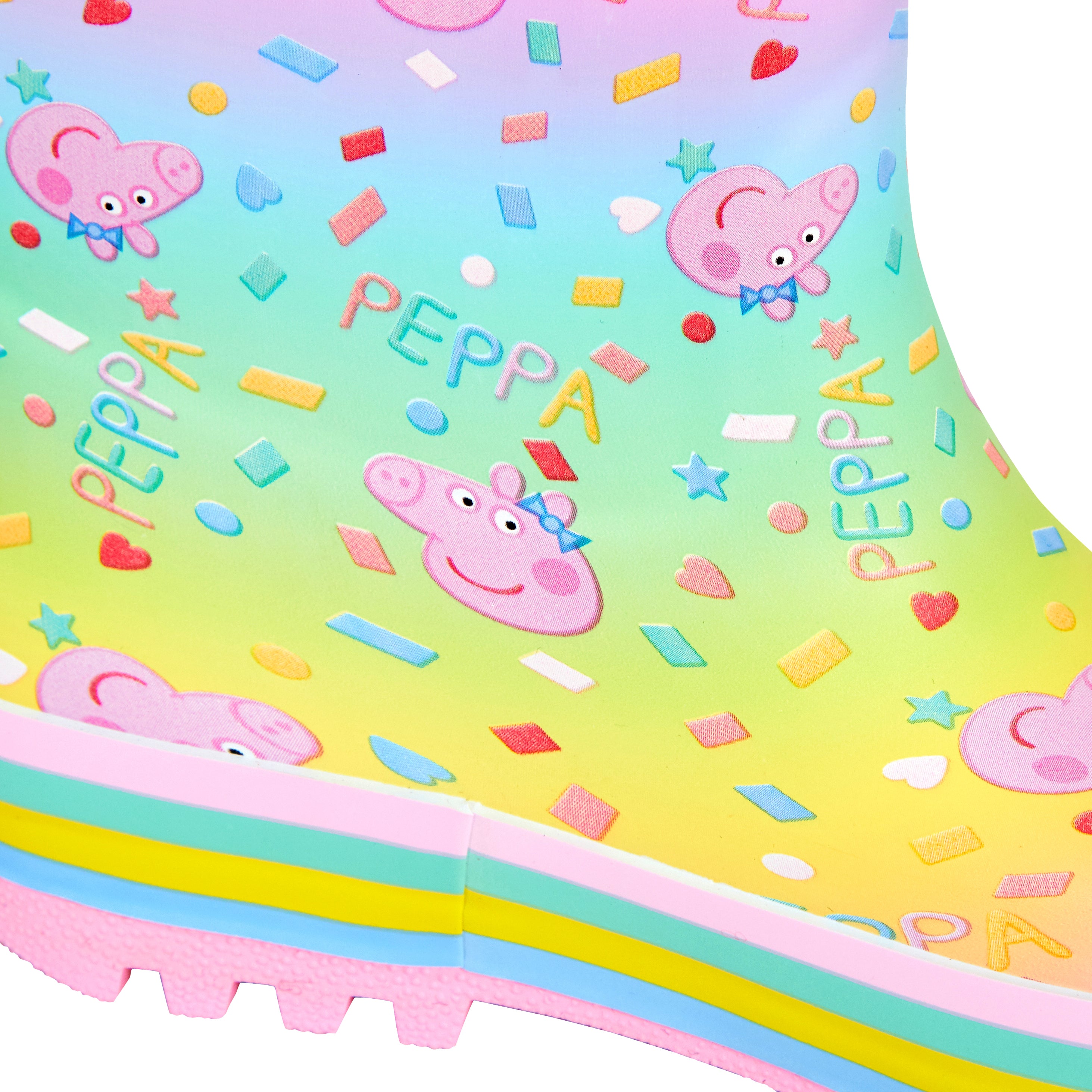 Peppa Pig Wellies Suzy Sheep Rubber Wellington Boots Snow Wellys Girls Boots