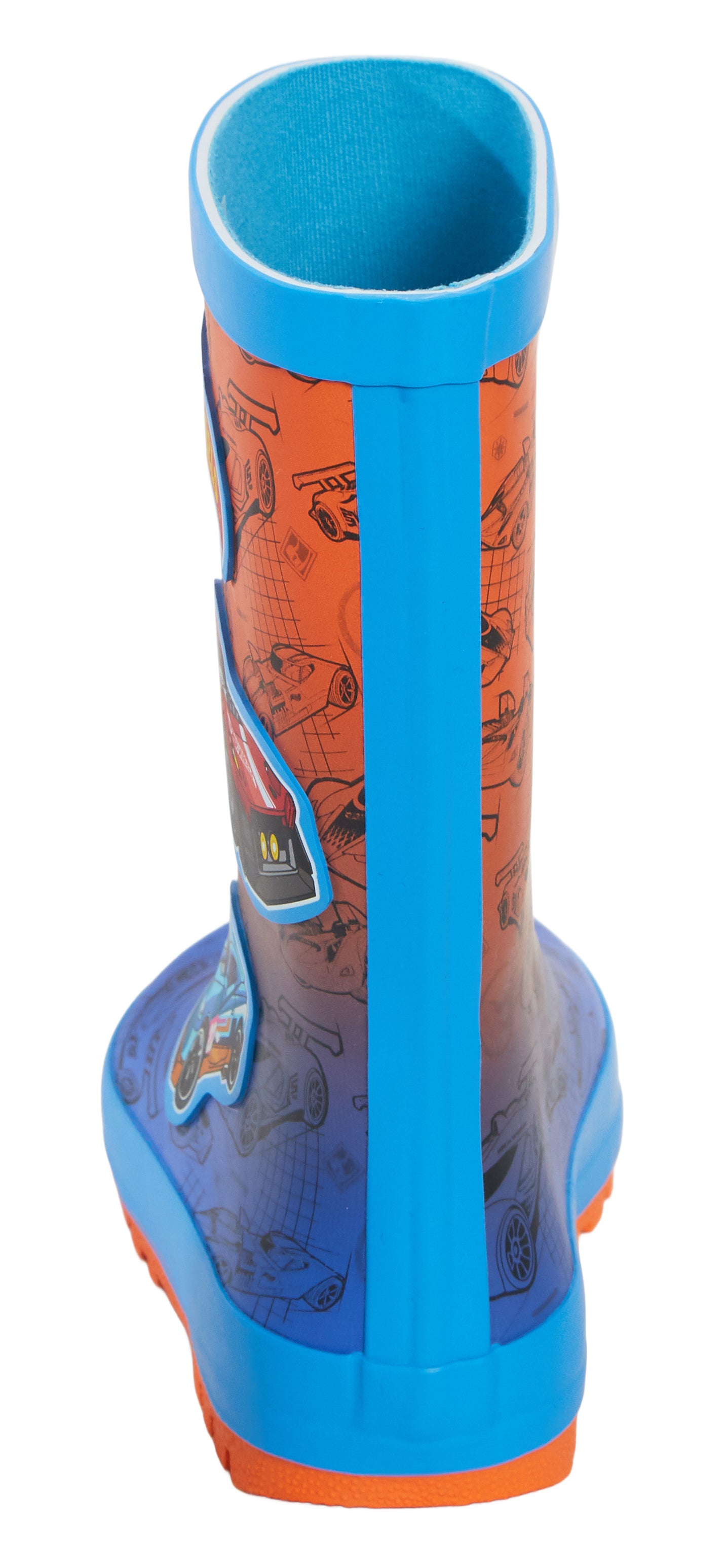 Hot Wheels Wellies Rubber Wellington Boots For Kids Racing Car Rain Snow Wellies