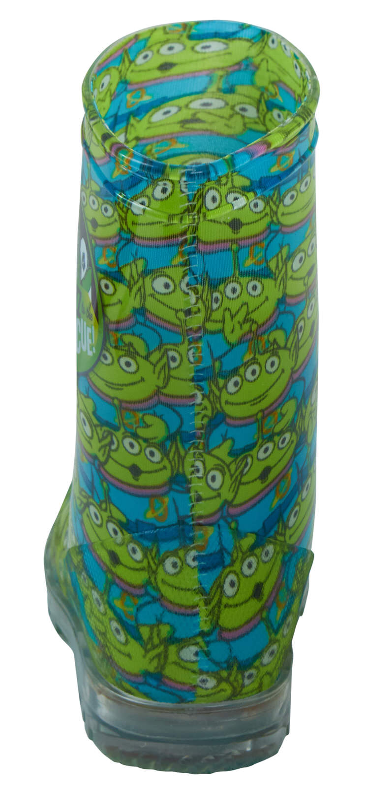 Disney Toy Story Light Up Wellington Boots Kids Buzz Aliens Rain Snow Wellies