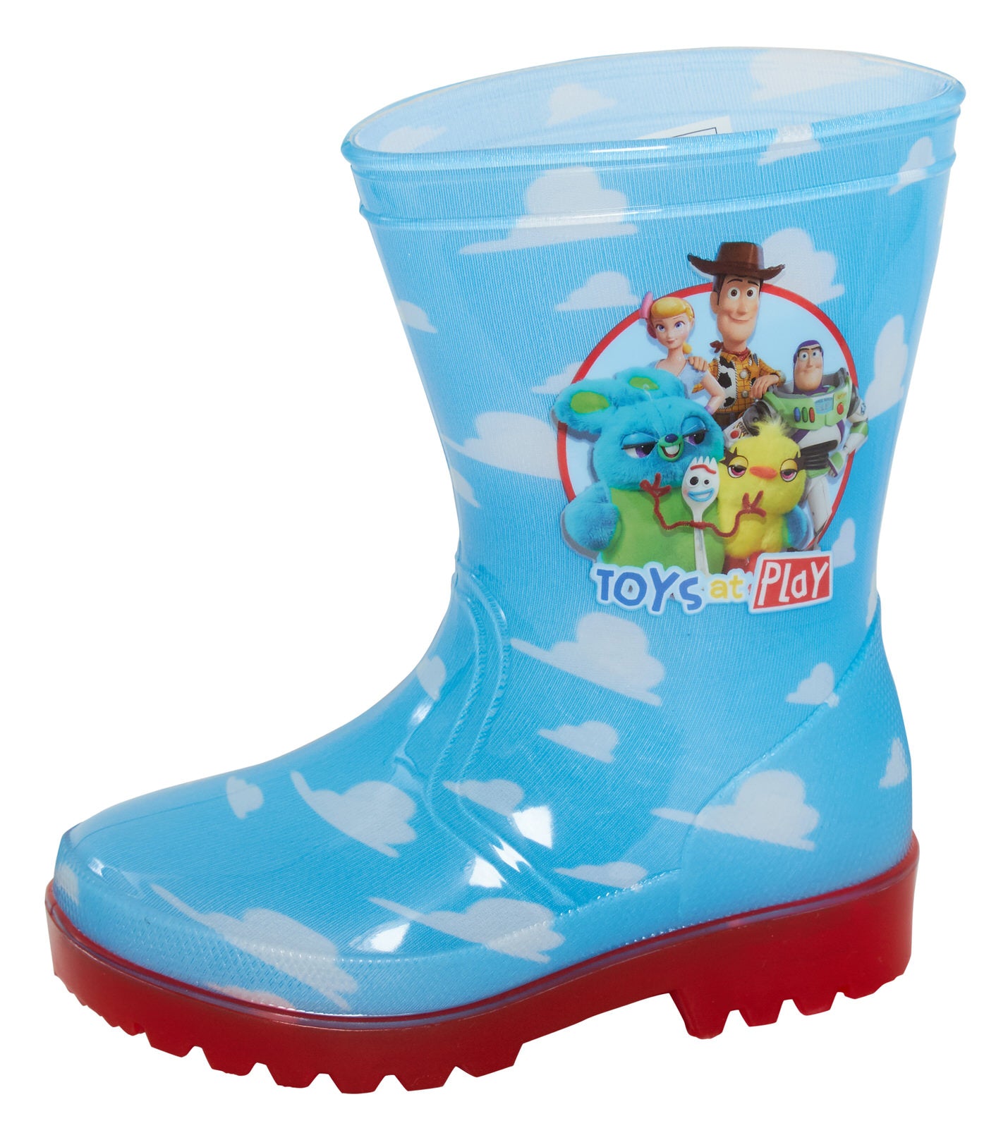 Disney Toy Story Light Up Wellington Boots Kids Rain Snow Shoes Wellies Wellys