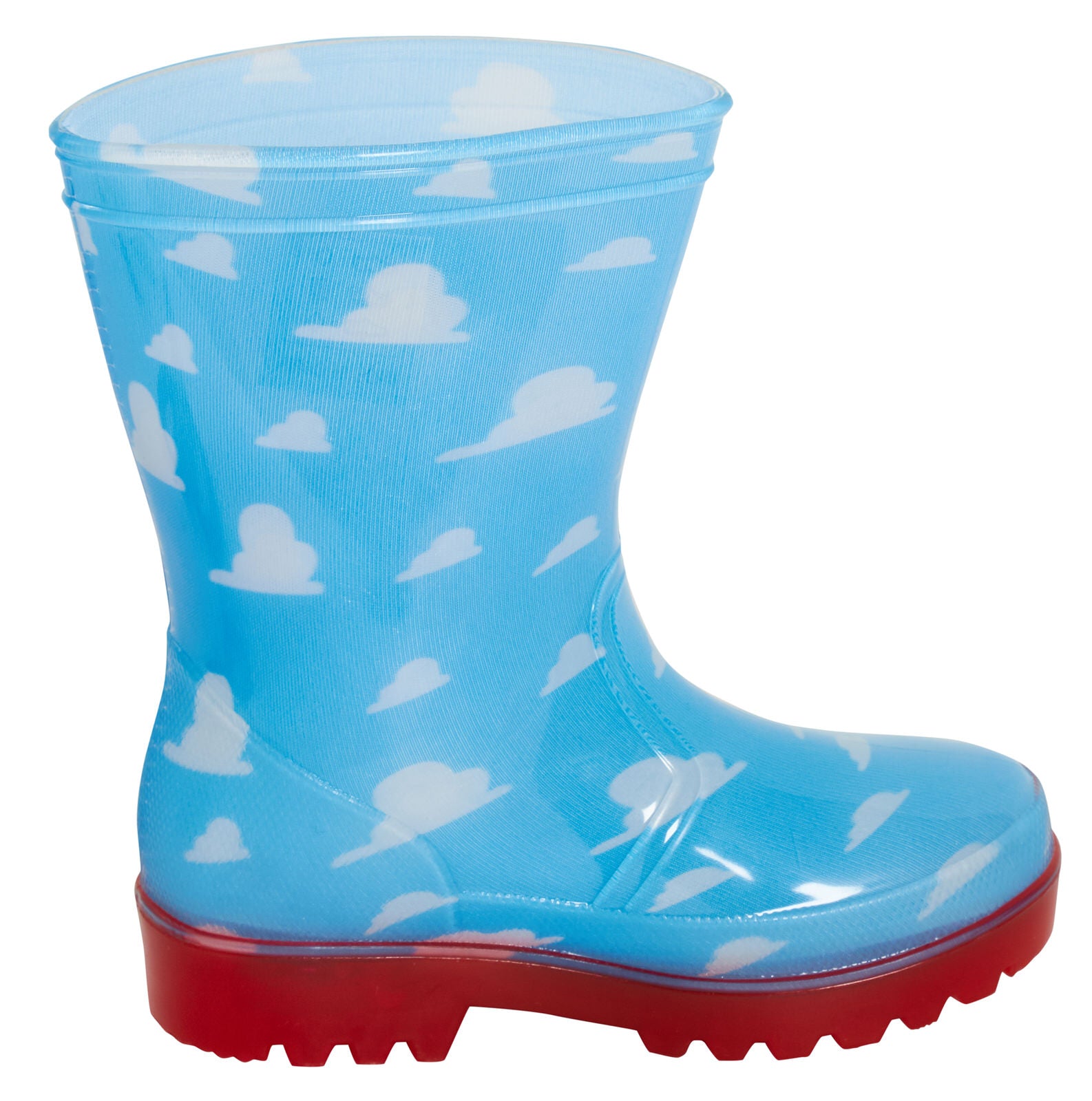 Disney Toy Story Light Up Wellington Boots Kids Rain Snow Shoes Wellies Wellys