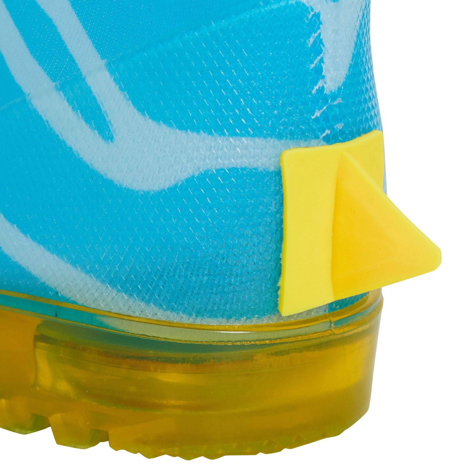 Baby Shark Light Up Wellington Boots Boys Wellies Girls Wellys 3D Fin Rain Shoes