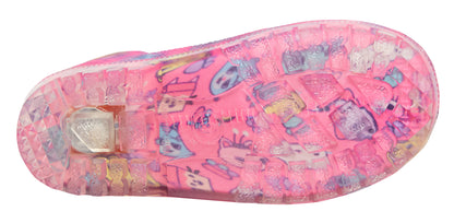 Girls Gabby's Dollhouse Light Up Wellington Boots Kids Rain Snow Shoes Wellies