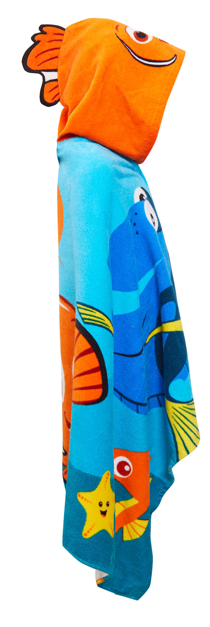 Disney 3D Nemo Hooded Towel Dory Dress Up Poncho Kids Beach Towel Swimming Wrap