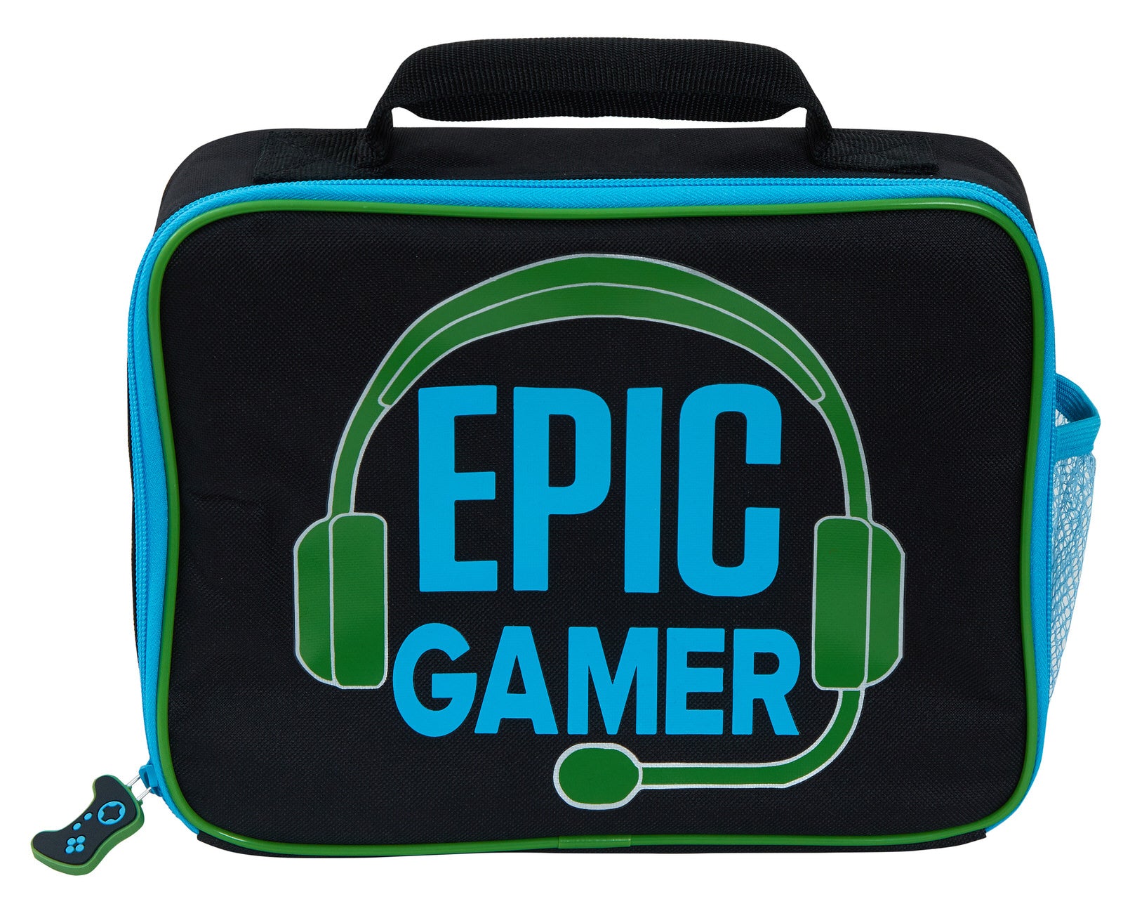 Boys Epic Gamer Insulated Lunch Bag Kids Gaming Back to School Travel Lunch Box