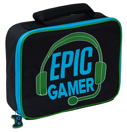 Boys Epic Gamer Bag Bundle Set Of 3 Kids Gaming Backpack Gym Bag Lunch Bag