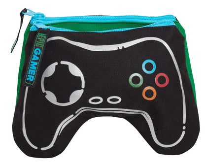 Boys Epic Gamer School Pencil Case Kids Double Sided Gaming Accessory Case Gift