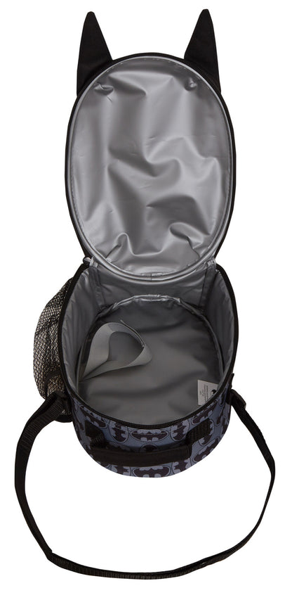 Boys Batman Lunch Bag 3D DC Comics Insulated Lunch Box Kids School Cooler Bag