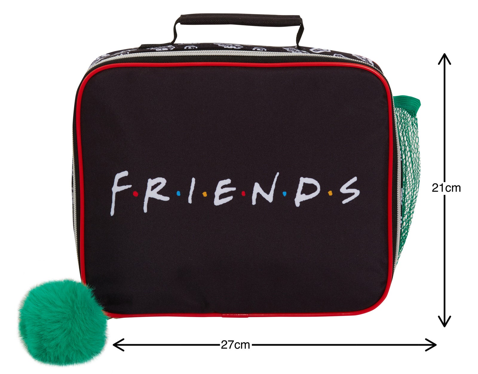 Friends Lunch Bag for Adults + Kids Lunch Box Cooler Bag Work School Lunch Bag