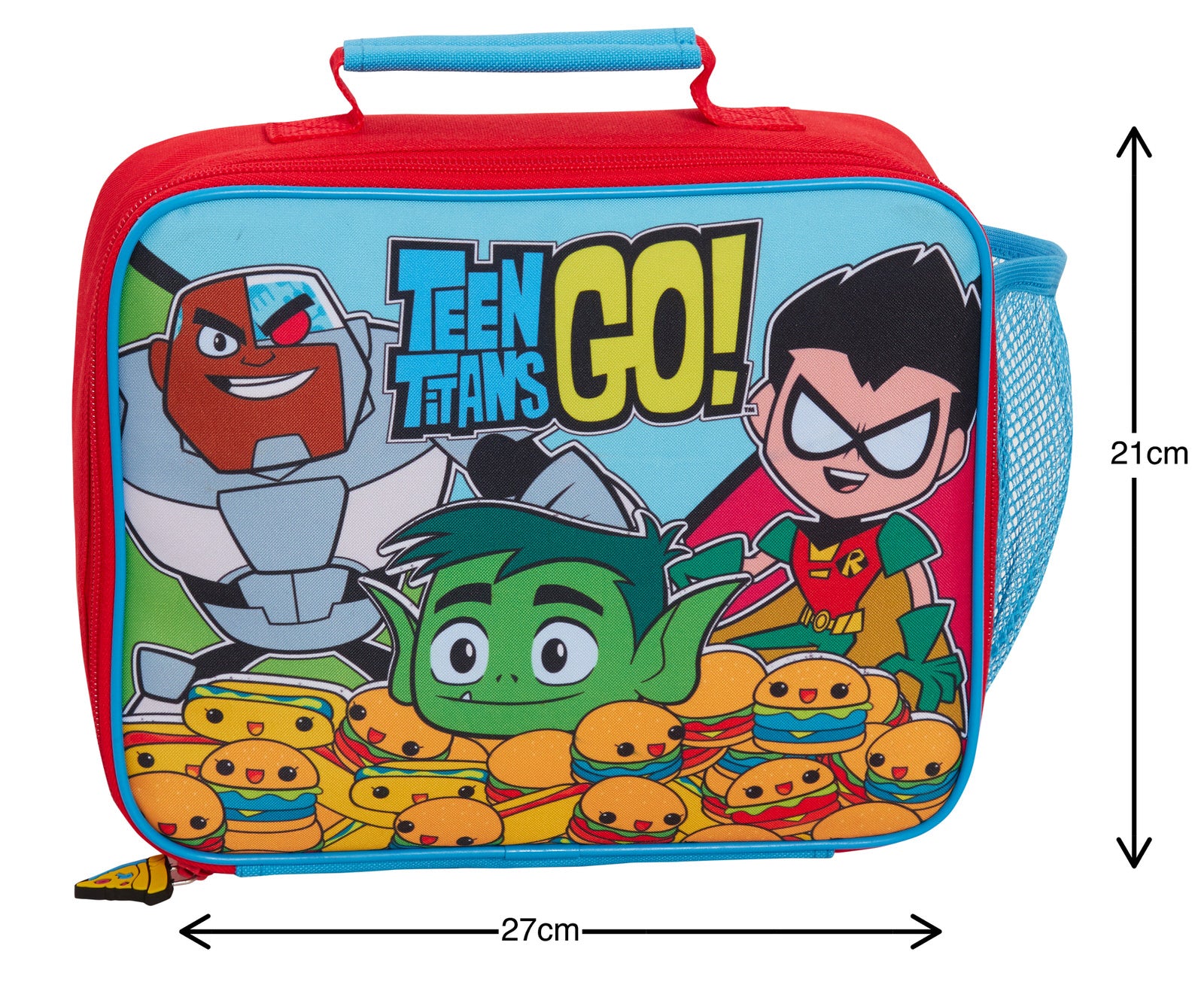 Teen Titans Go! Lunch Bag Boys Insulated Lunch Box for Kids School Cooler Bag