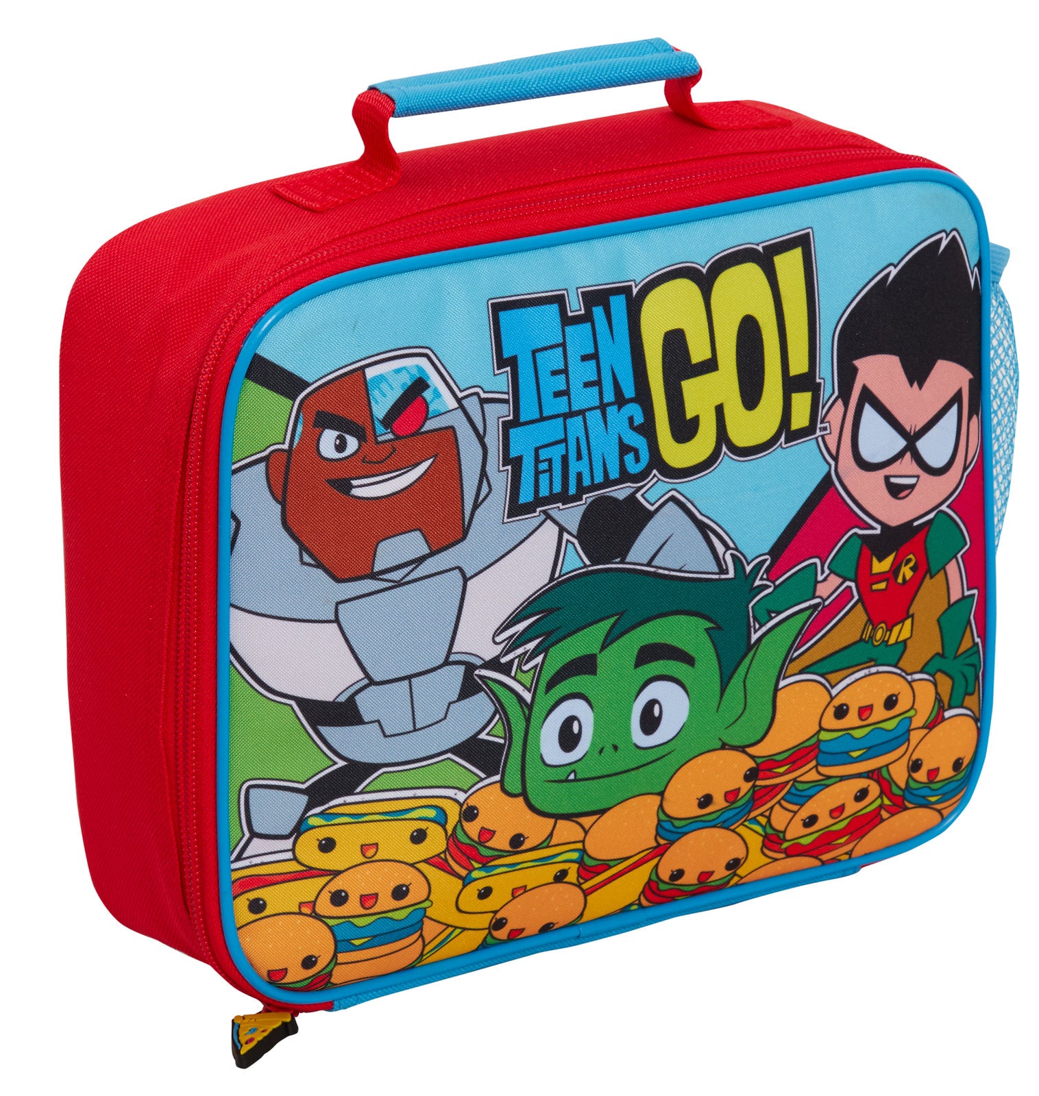 Teen Titans Go! Lunch Bag Boys Insulated Lunch Box for Kids School Cooler Bag