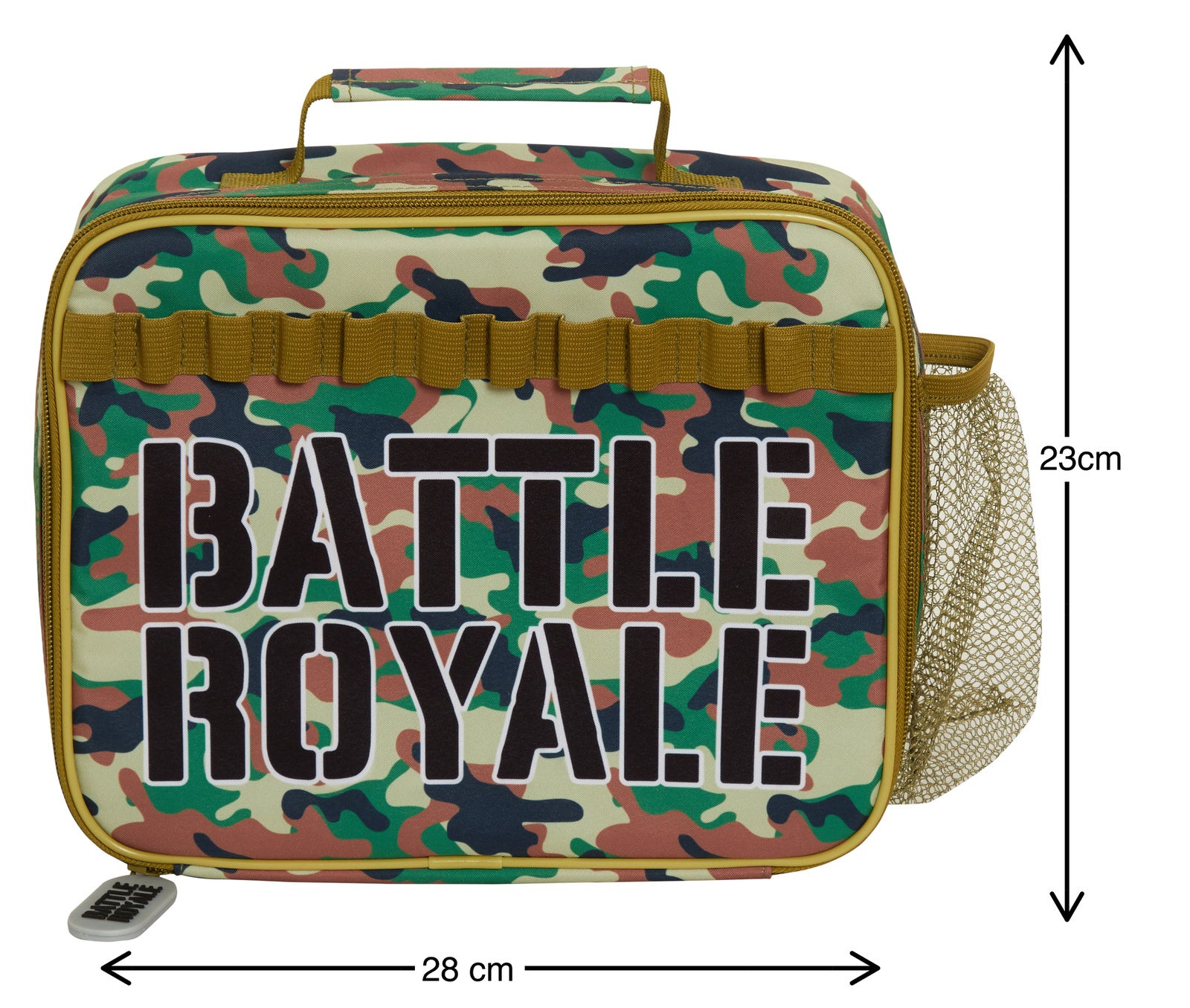 Battle Royale Lunch Bag Camouflage School Work Cooler Lunch Box for Kids Adults