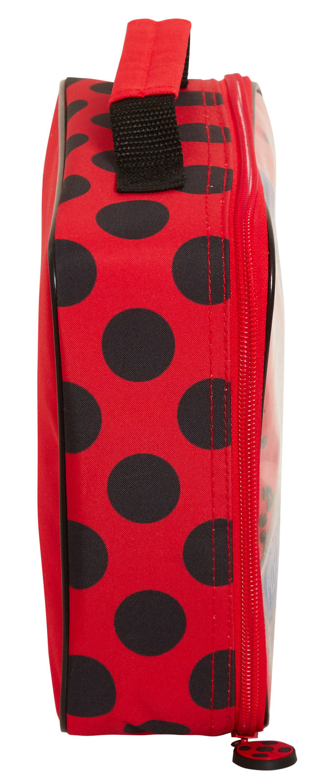 Miraculous Lunch Bag Girls Red Ladybug Sequins School Cooler Lunch Box for Kids