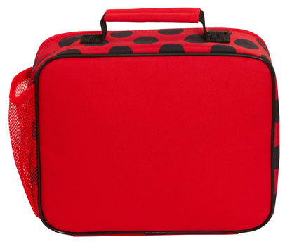 Miraculous Lunch Bag Girls Red Ladybug Sequins School Cooler Lunch Box for Kids