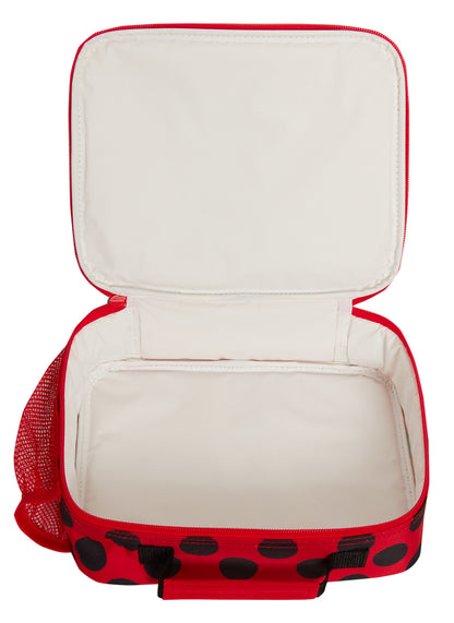 Miraculous Lunch Bag Girls Red Ladybug Sequins School Cooler Lunch Box for Kids