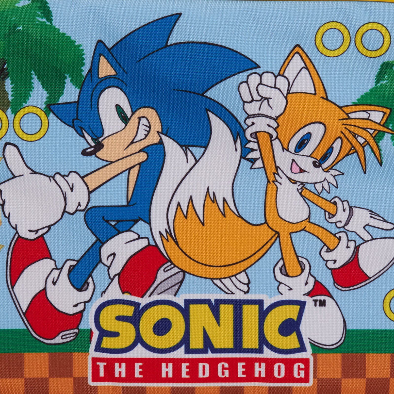 Sonic The Hedgehog Lunch Bag Sega Insulated Lunch Box for Kids School Cooler Bag