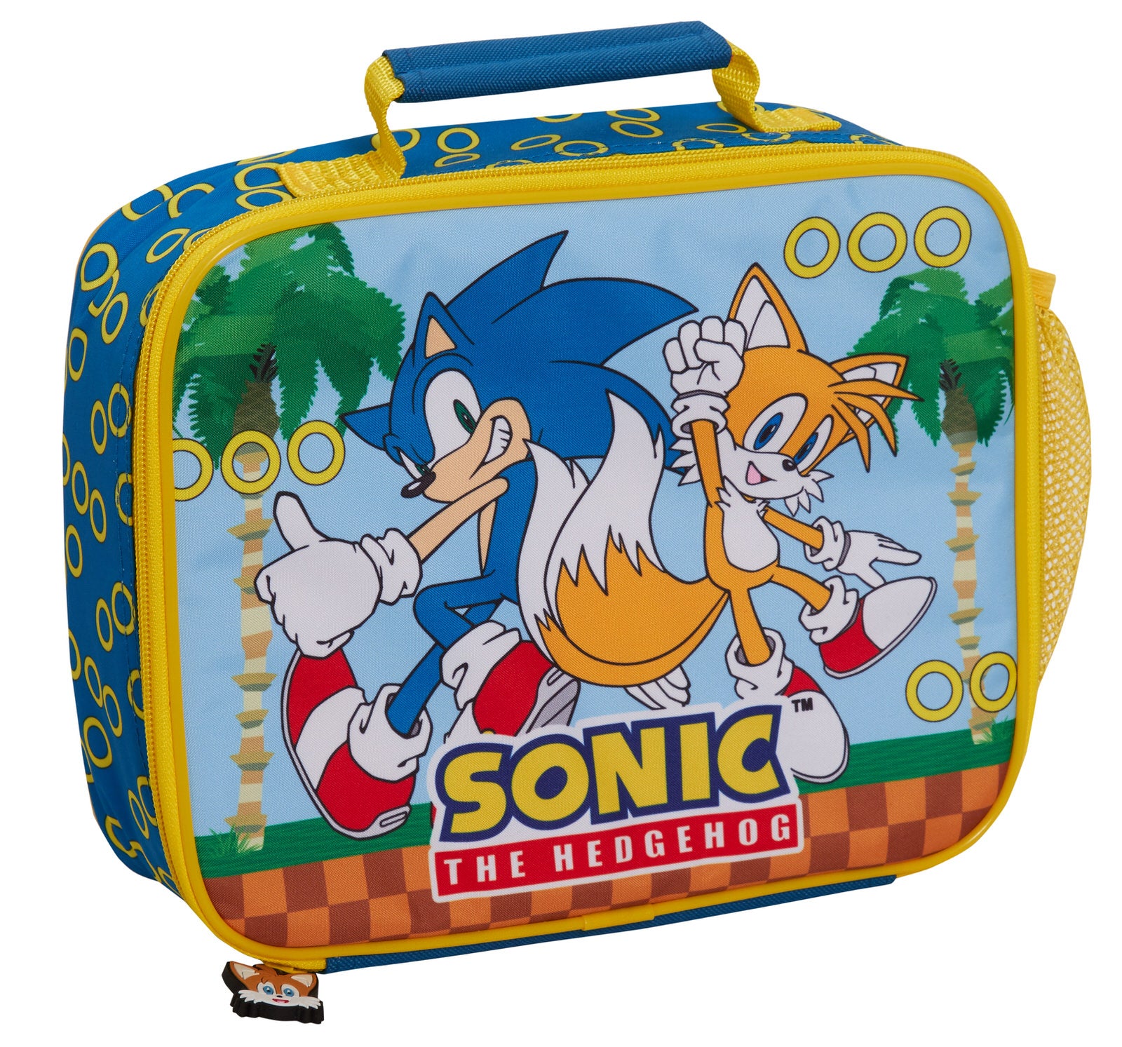 Sonic The Hedgehog Lunch Bag Sega Insulated Lunch Box for Kids School Cooler Bag