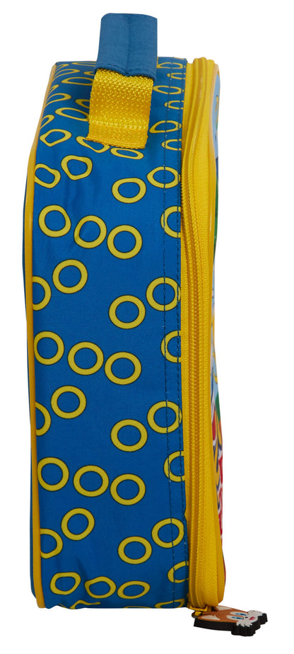 Sonic The Hedgehog Lunch Bag Sega Insulated Lunch Box for Kids School Cooler Bag