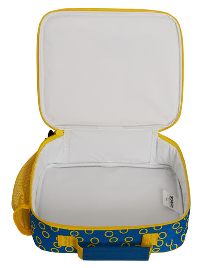 Sonic The Hedgehog Lunch Bag Sega Insulated Lunch Box for Kids School Cooler Bag