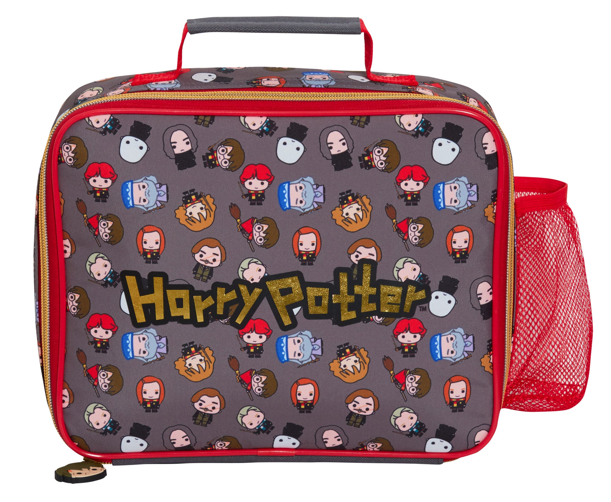 Harry Potter Lunch Bag Kids Chibi Cartoon Ron Hermoine Insulated School Lunchbox