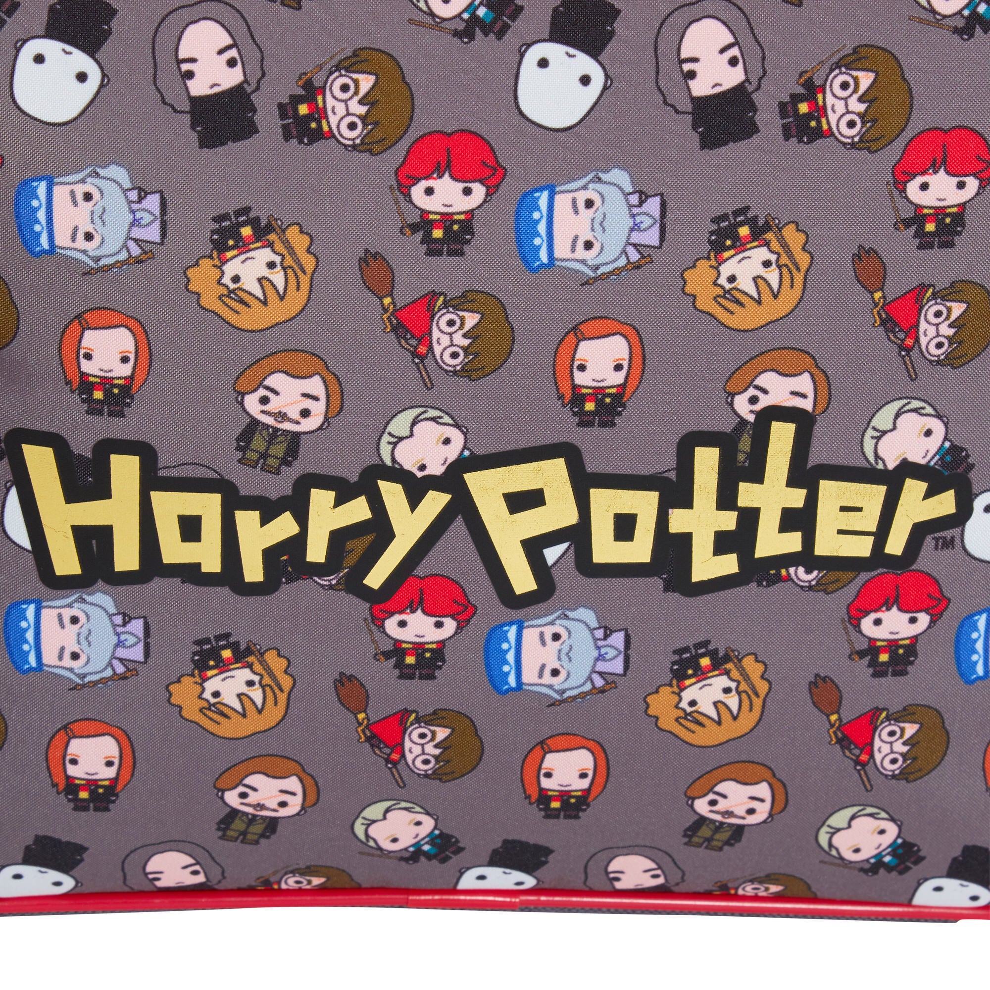 Harry Potter Lunch Bag Kids Chibi Cartoon Ron Hermoine Insulated School Lunchbox
