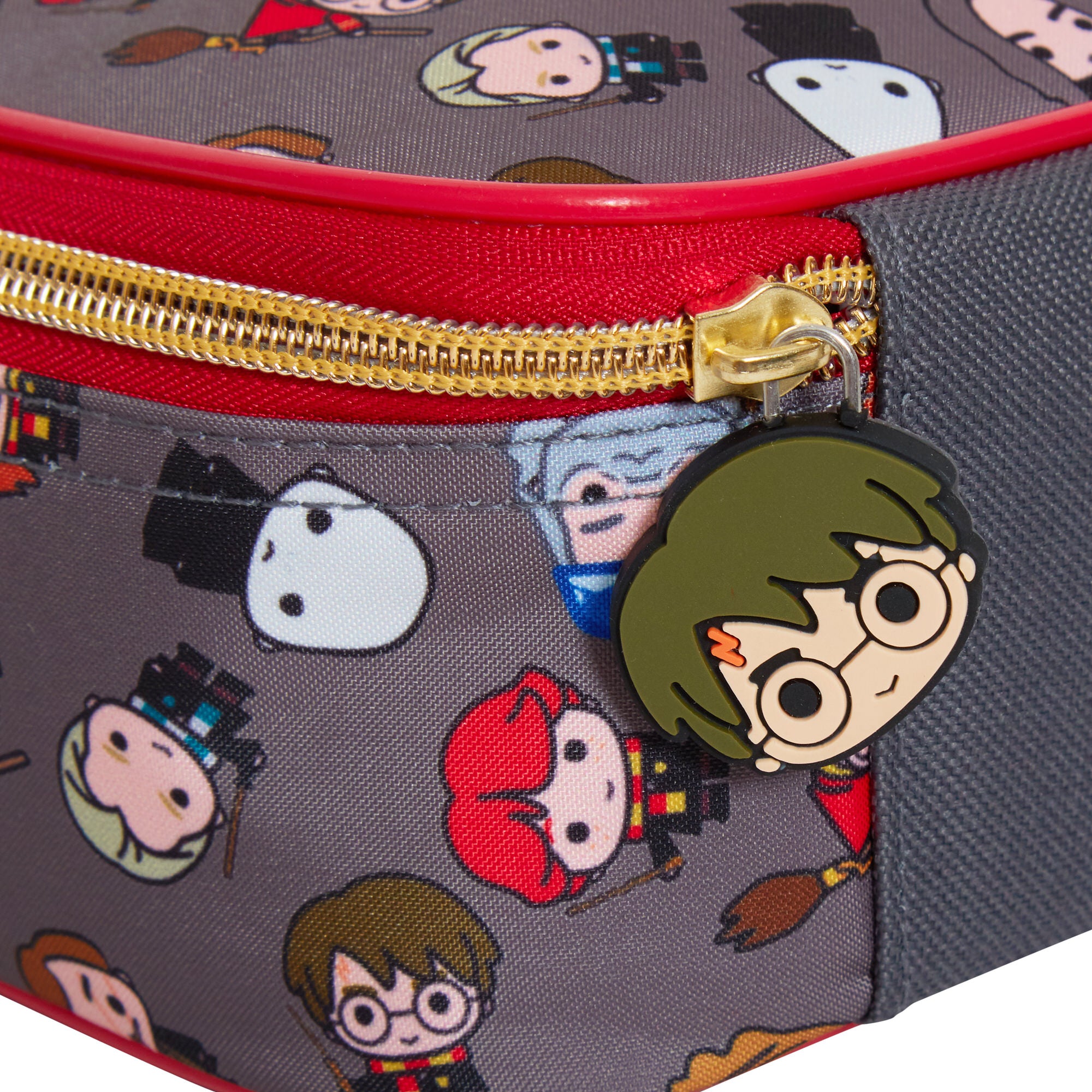 Harry Potter Lunch Bag Kids Chibi Cartoon Ron Hermoine Insulated School Lunchbox