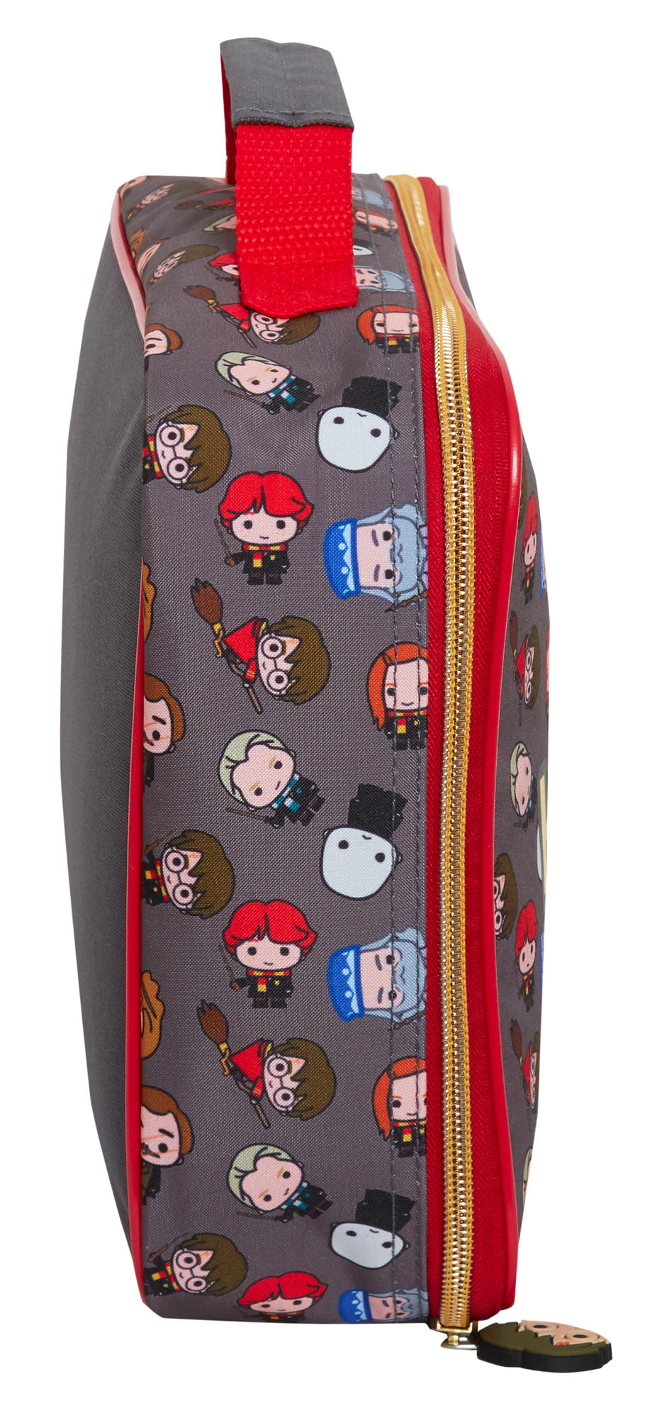 Harry Potter Lunch Bag Kids Chibi Cartoon Ron Hermoine Insulated School Lunchbox