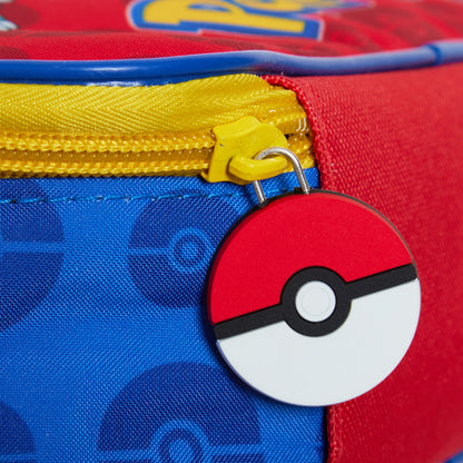 Pokemon Lunch Bag With Side Bottle Holder Kids Pikachu School Insulated Luchbox