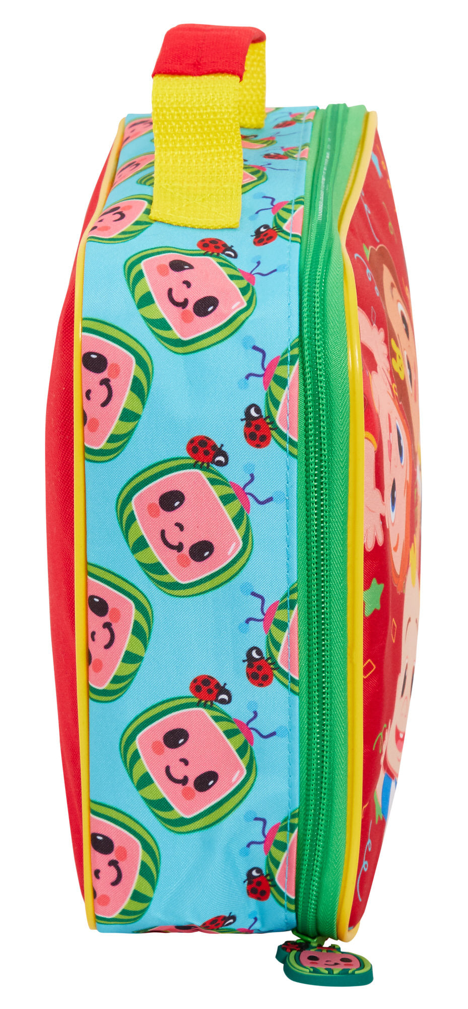 Cocomelon Lunch Bag with Bottle Holder Unisex JJ Lunch Box Nursery Cooler Bag
