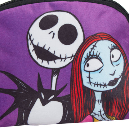 Nightmare Before Christmas Make Up Bag Cosmetic Lined Toiletries Bag Pencil Case
