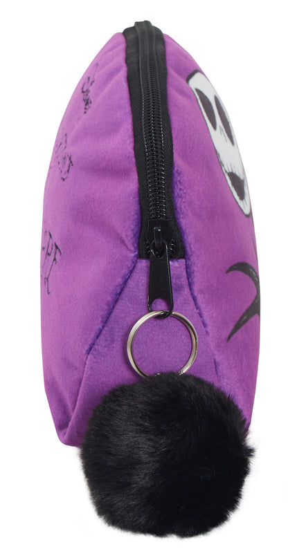Nightmare Before Christmas Make Up Bag Cosmetic Lined Toiletries Bag Pencil Case