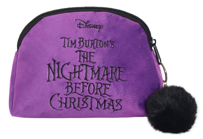 Nightmare Before Christmas Make Up Bag Cosmetic Lined Toiletries Bag Pencil Case