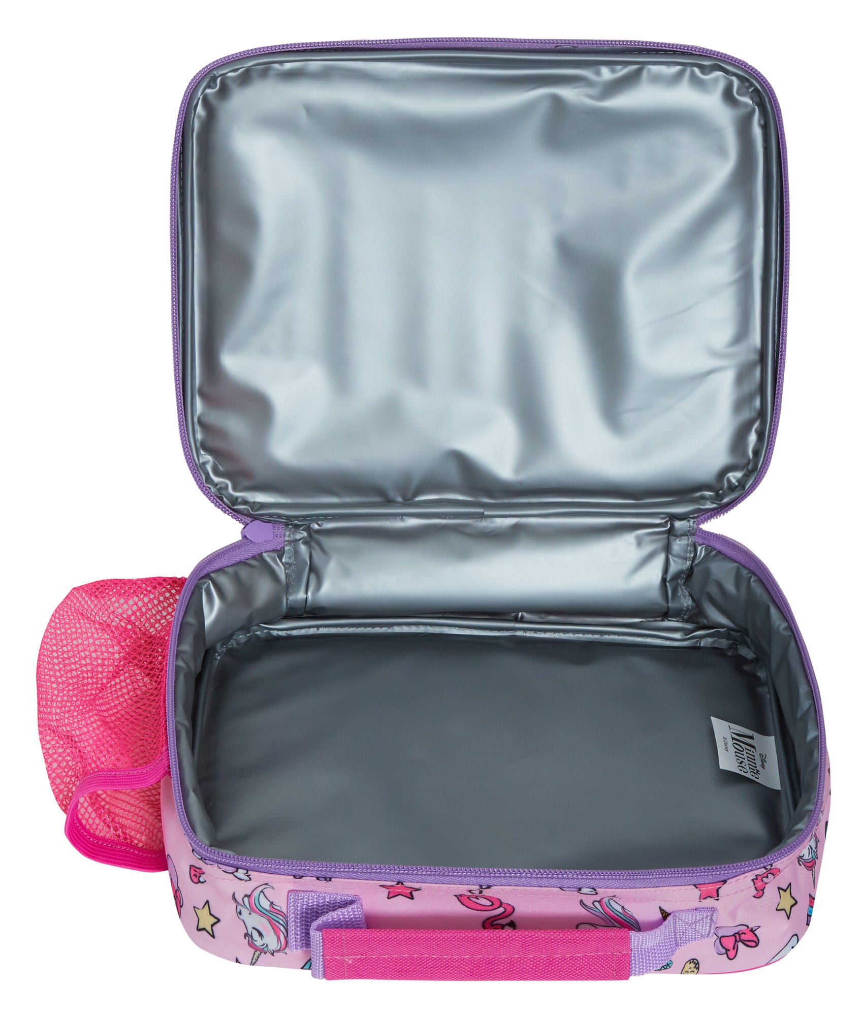 Disney Minnie Mouse Lunch Bag Bottle Holder Nursery Insulated Cooler Lunchbox