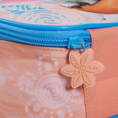 Disney Moana Lunch Bag with Bottle Holder Girls School Insulated Cooler Lunchbox