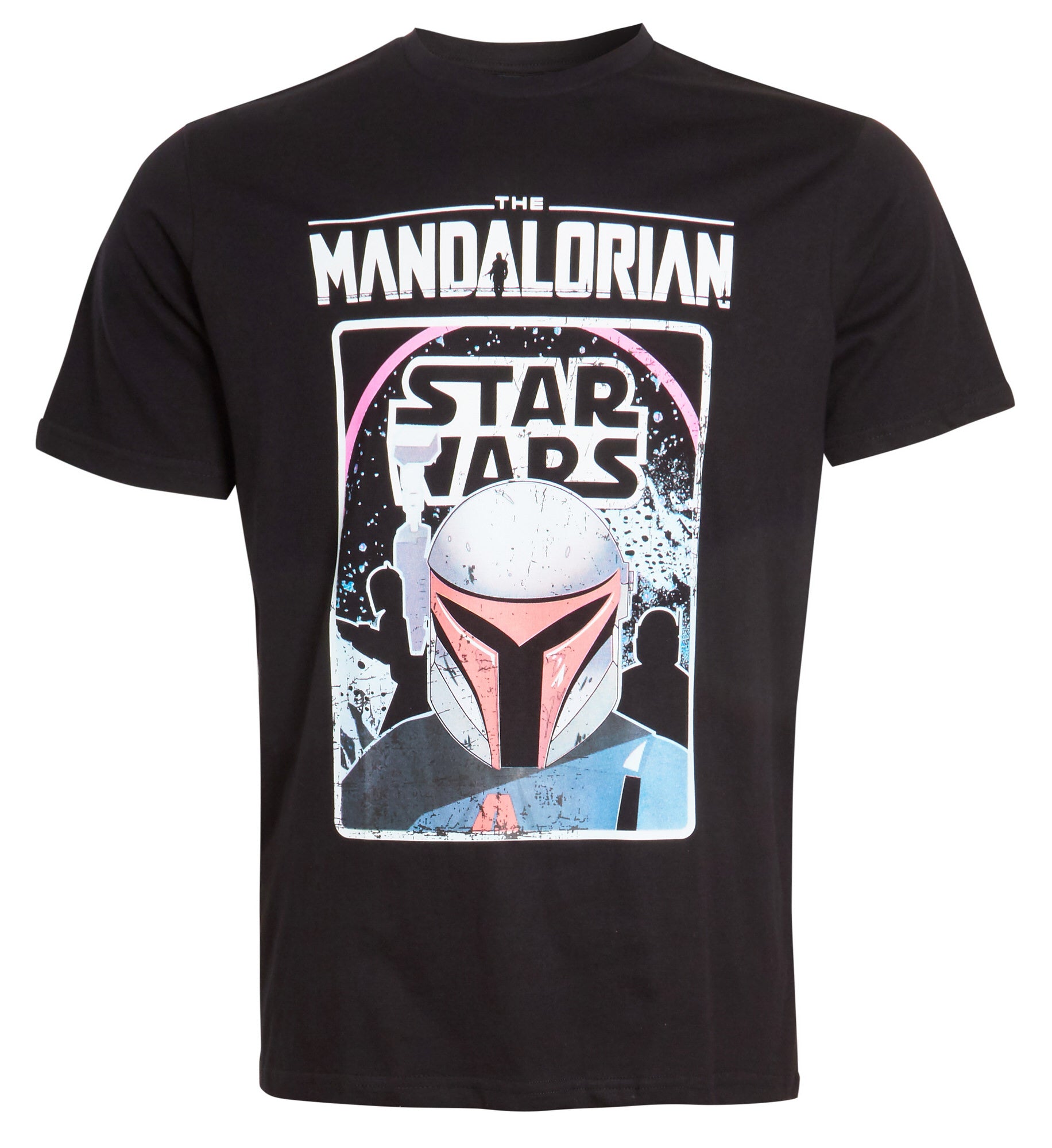 Mens Mandalorian Pyjamas Boba Fett Pjs Teens T-Shirt + Loungepants Star Wars Set