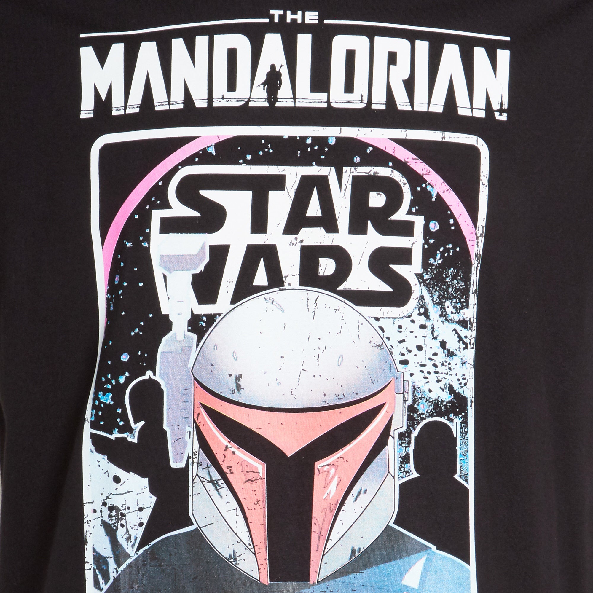 Mens Mandalorian Pyjamas Boba Fett Pjs Teens T-Shirt + Loungepants Star Wars Set