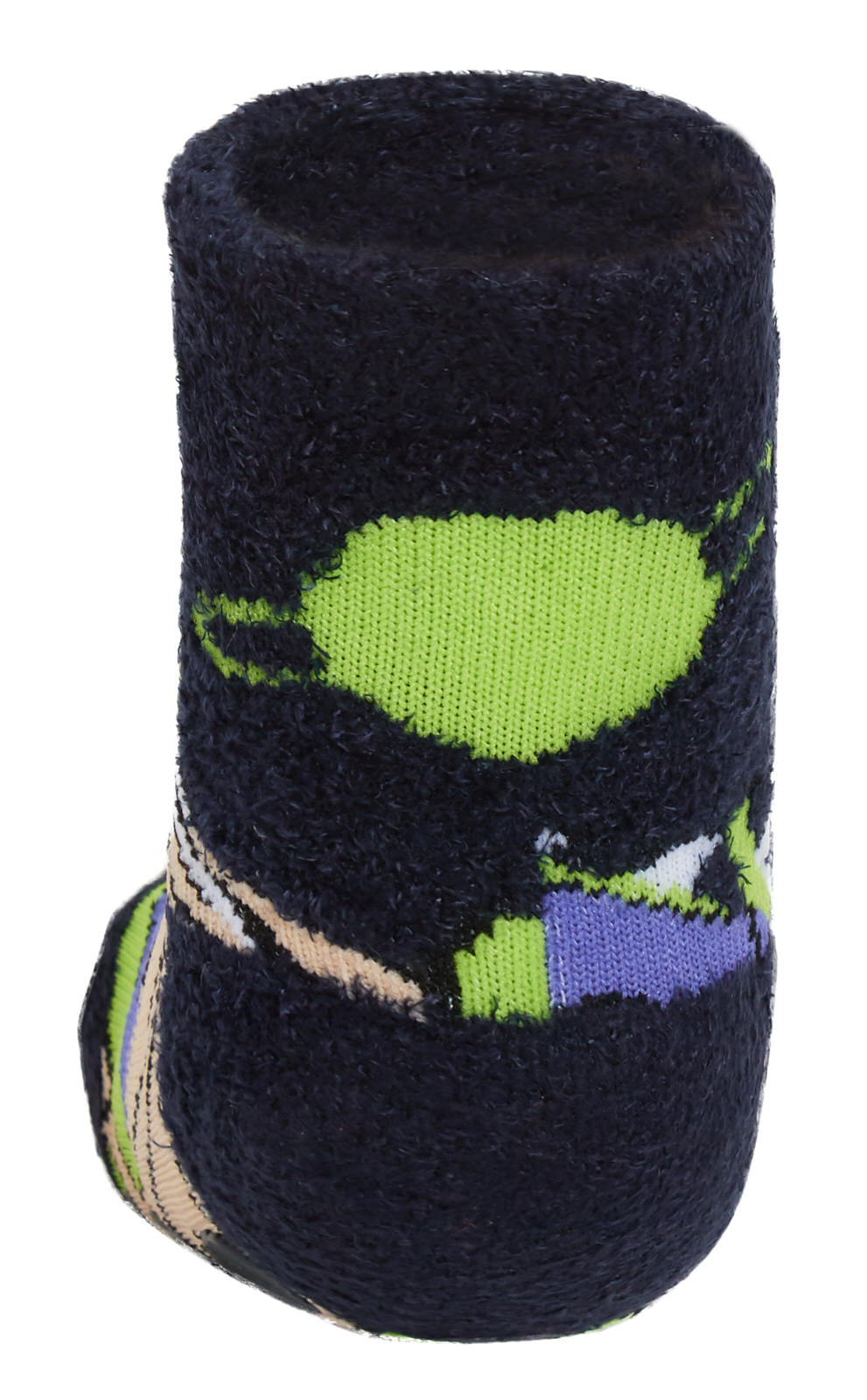 Boys Toy Story 2 Pack Slipper Socks Kids Buzz Woody Fleece Slippers House Shoes
