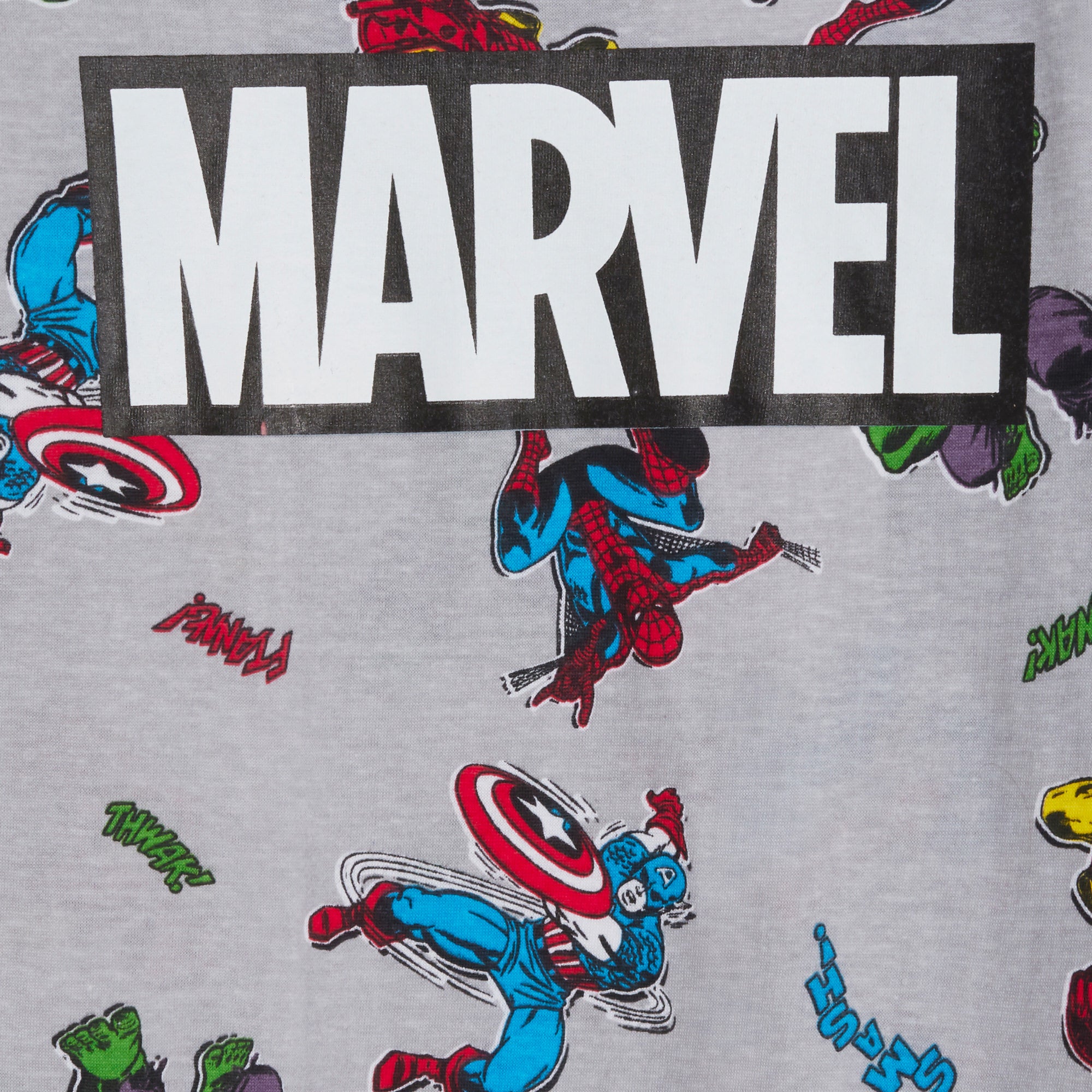Boys Avengers Pyjamas Kids Long Pjs Hulk Captain America Spiderman Iron Man