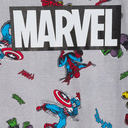 Boys Avengers Pyjamas Kids Long Pjs Hulk Captain America Spiderman Iron Man