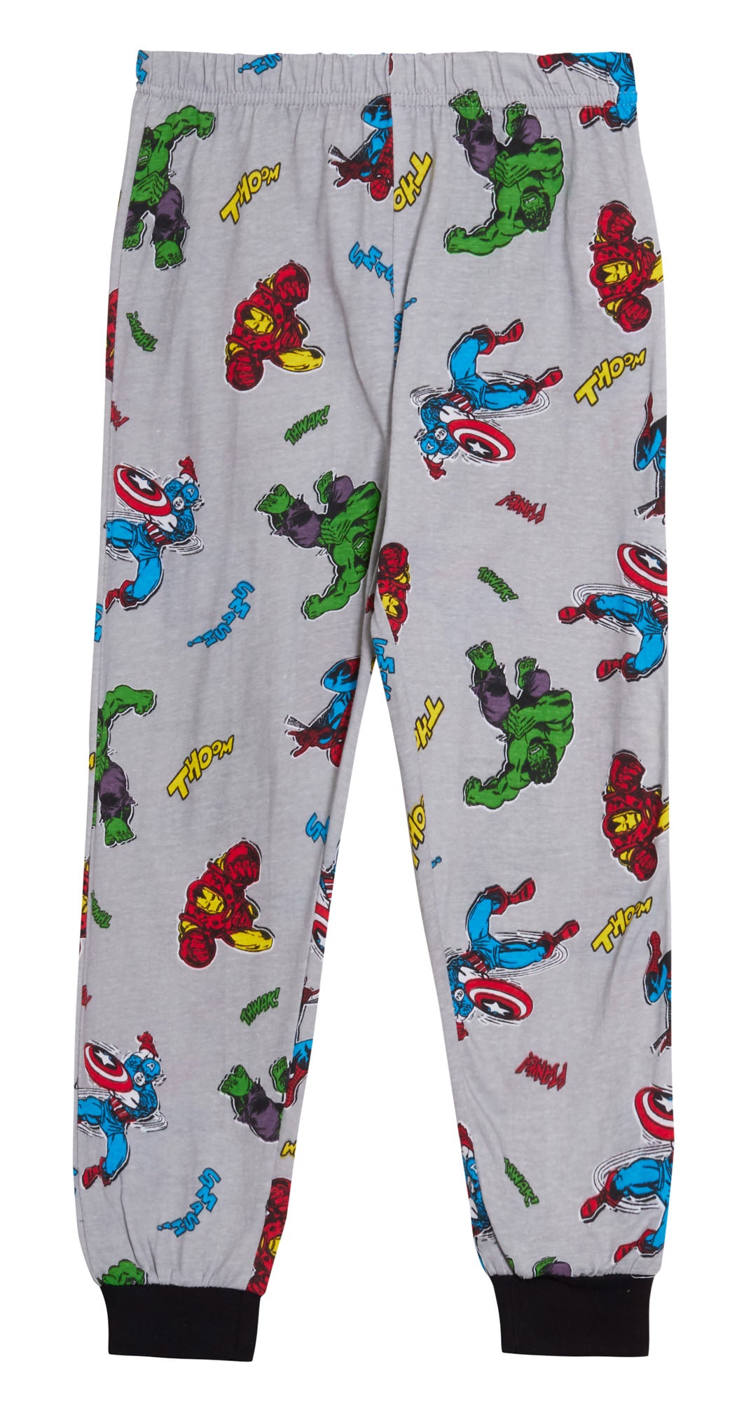Boys Avengers Pyjamas Kids Long Pjs Hulk Captain America Spiderman Iron Man